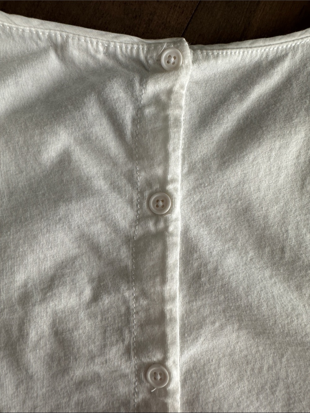 J Crew eyelet ¾ sleeve shirt size medium - Picture 6 of 8